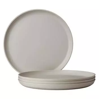 Набор обеденных тарелок silueta, 4 шт. Mepal, белый