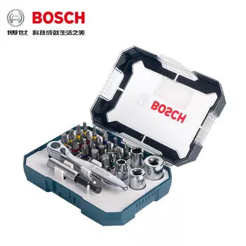 Набор отвертка с насадками Bosch, 26 предметов