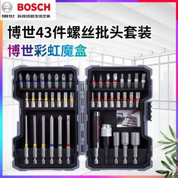 Набор отверток Bosch Rainbow Magic Box, 43 предмета, бытовая электродрель с крестообразным электрическим винтом