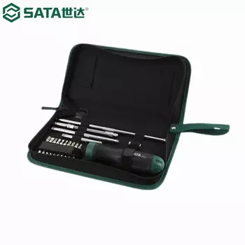Набор отверток с храповым механизмом SATA, 6 предметов 09343