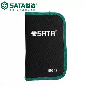 Набор отверток с храповым механизмом SATA Tools, 25 предметов с короткой ручкой 09342