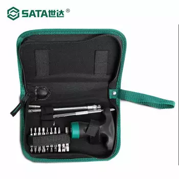 Набор отверток SATA с Т-образной рукояткой, 24 предмета 09341-насадка для отверток
