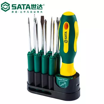 Набор отверток со сменной головкой SATA Tools, 10 предметов 09345