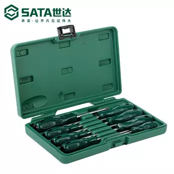 Набор отверток в форме цветка SATA, 8 предметов T8-T40*100mm 09305 в наличии