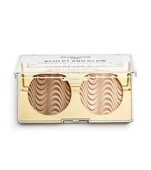 Набор палеток для контуринга, 2 шт. Makeup Revolution, Revol Revolution Pro Sculpt & Glow Desert Sky, MAKEUP REVOLUTION LONDON