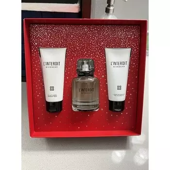 Подарочный набор Givenchy L'Interdit, 3 предмета