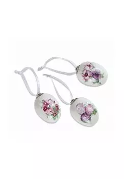 Набор пасхальных яиц из 3 шт. Морин разноцветный Loberon, bunt