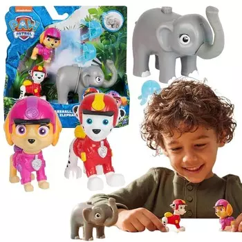 Набор Paw Patrol Jungle Pups, фигурки Скай Маршалл + аксессуары Psi Patrol