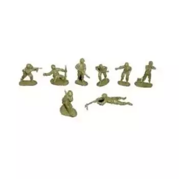 Набор пехоты США 2, World War II Miniatures (54mm) (Classic Toy Soldiers)