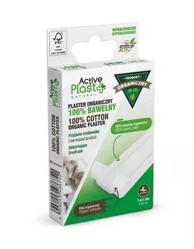 Набор перевязочных пластырей Active Plast Natural Plaster BIO, 1 шт