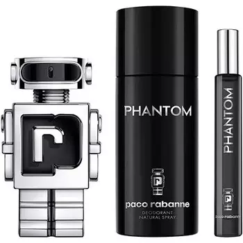 Набор Phantom 50 мл и 10 мл туалетная вода-спрей + 150 мл дезодорант-спрей Paco Rabanne