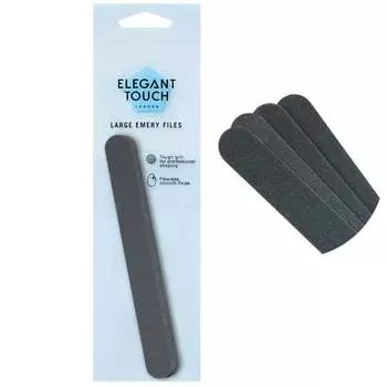 Набор пилочек для ногтей 18 см, 4 шт. Elegant, Touch, Elegant Touch