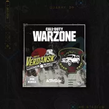 НАБОР ПИН-кодов CALL OF DUTY ВЕРДАНСК И ПУТЕШЕСТВИЕ Inna marka
