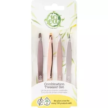 Набор пинцетов So Eco из розового золота