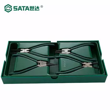 Набор плоскогубцев для стопорных колец SATA, 4 предмета 09911