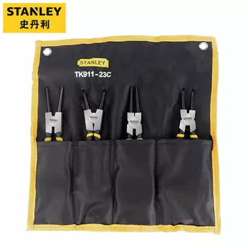 Набор плоскогубцев для стопорных колец STANLEY, 7 дюймов, 4 предмета TK911-23C