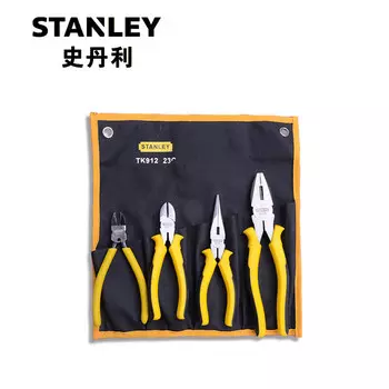 Набор плоскогубцев Stanley STANLEY, набор из 4 предметов, плоскогубцы, плоскогубцы, плоскогубцы, диагональные плоскогубцы, плоскогубцы для рта, TK912-23C