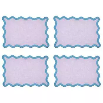 Набор подставок chichi, 4 шт. Butlers, фиолетовый