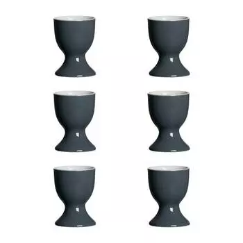 Набор подставок для яиц doppio, 6 шт. Ritzenhoff, серый