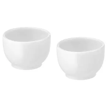 Набор подставок для яиц Ikea 365+, 5 см, 2 предмета, белый