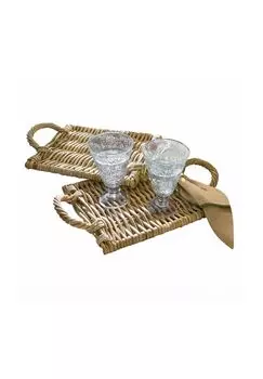 Набор подставок для столовых приборов Allegretta, 2 шт., коричневый Loberon, коричневый