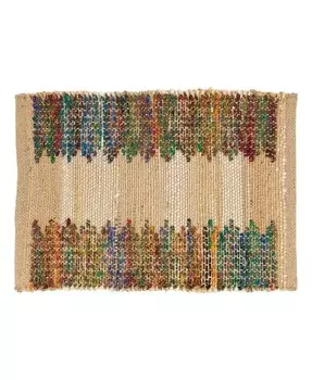 Набор подставок для столовых приборов с полосами Rainbow Rhythm, 4 шт., 14 x 20 дюймов Saro Lifestyle, мультиколор