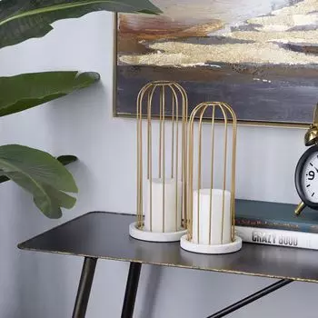 Набор подсвечников Stella & Eve Cage из 2 предметов