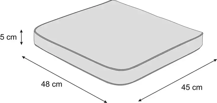 Набор подушек Hobbygarden, синий