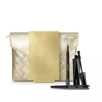 Набор: подводка-карандаш Kiko Milano Holiday Premire Eyes Gift Set, 11 мл