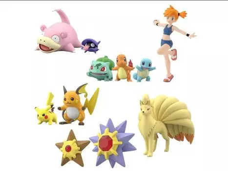 Набор Pokemon Scale World Kanto Region 3 Set of 18 Figures Bandai Spirits