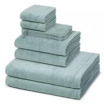 Набор полотенцев Cawoe, 50x100 см, зеленый