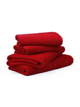 Набор полотенцев frottana set Pearl 4 TLG, цвет ruby