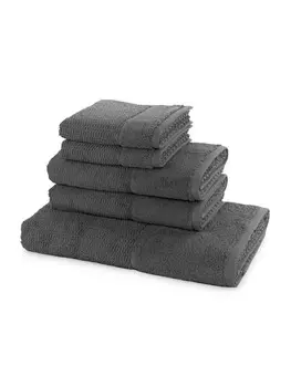 Набор полотенцев frottana set Pearl 5 TLG, цвет graphite