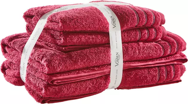 Набор полотенцев Vossen, красный