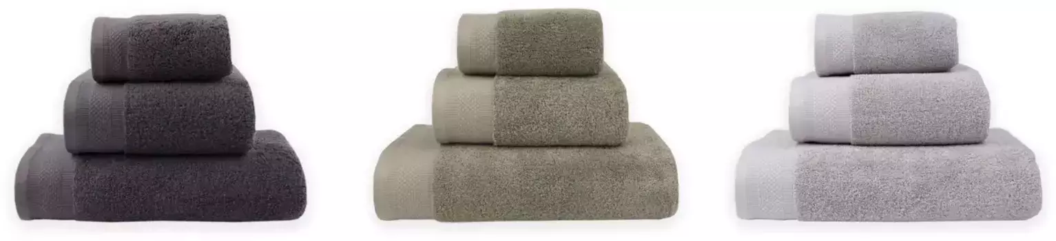 Набор полотенец andas "Теодора" пушистый гостиничного качества (набор (3 шт.), коричневый