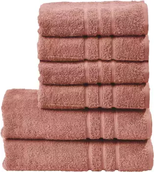 Набор полотенец Done Daily Uni (6 шт.), цвет altkupferfarben