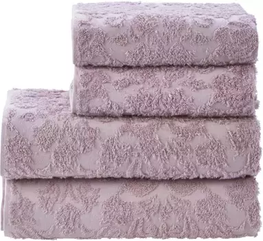 Набор полотенец Done "Орнаменты Прованса" 2 гостевых полотенца (30х50 см) - 2 полотенца для рук (50х100 см) (4 шт.), цвет altrosa