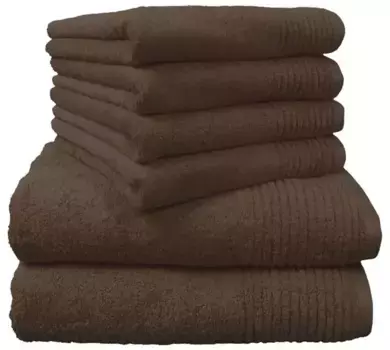 Набор полотенец Dyckhoff "Блестящий" (комплект (6 шт.), цвет nuss