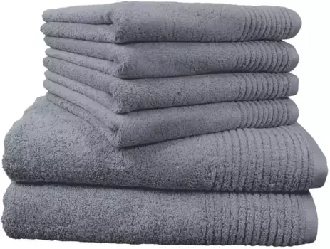 Набор полотенец Dyckhoff "Блестящий" (комплект (6 шт.), серый
