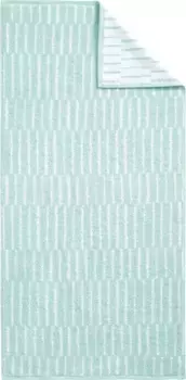 Набор полотенец Dyckhoff "Cool Mint Panels" 2 полотенца для рук (50х100 см), 1 полотенце для душа (70х140 см) (3 шт.), цвет mint