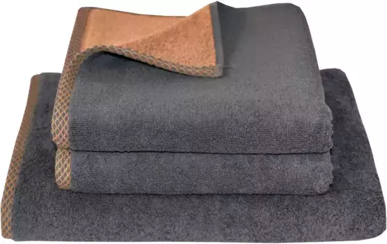 Набор полотенец Dyckhoff Golden Shades Rhomb (3 шт.), цвет kupfer