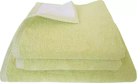 Набор полотенец Dyckhoff "Pure Natural Comb" (3 шт.), зеленый