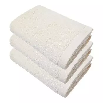 Набор полотенец framsohn Botanic Deluxe (3 шт), 50 см цвет champagner