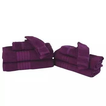 Набор полотенец Good morning Brunswich (8 шт), бордовый