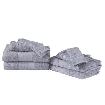 Набор полотенец Good morning Brunswich (8 шт) цвет silbergrau