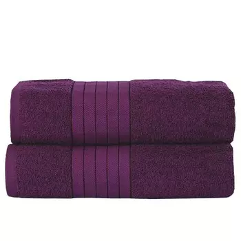 Набор полотенец Good morning Cindy (2 шт), бордовый