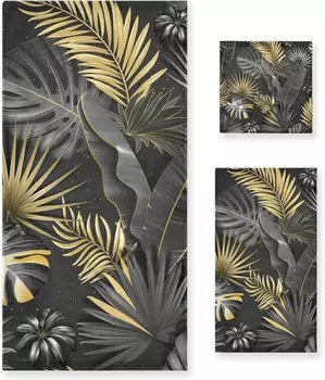 Набор полотенец GZHJMY, золотой