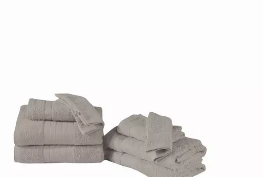 Набор полотенец из 8 предметов, серебро Muller Textil, бежевый