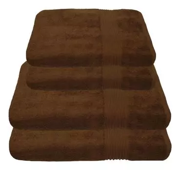 НАБОР полотенец Julie Julsen 2x 70/140 и 2x 50/100 Цвет полотенец Julie Julsen: шоколадно-коричневый