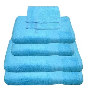 Набор полотенец Julie Julsen, бирюзовый / синий